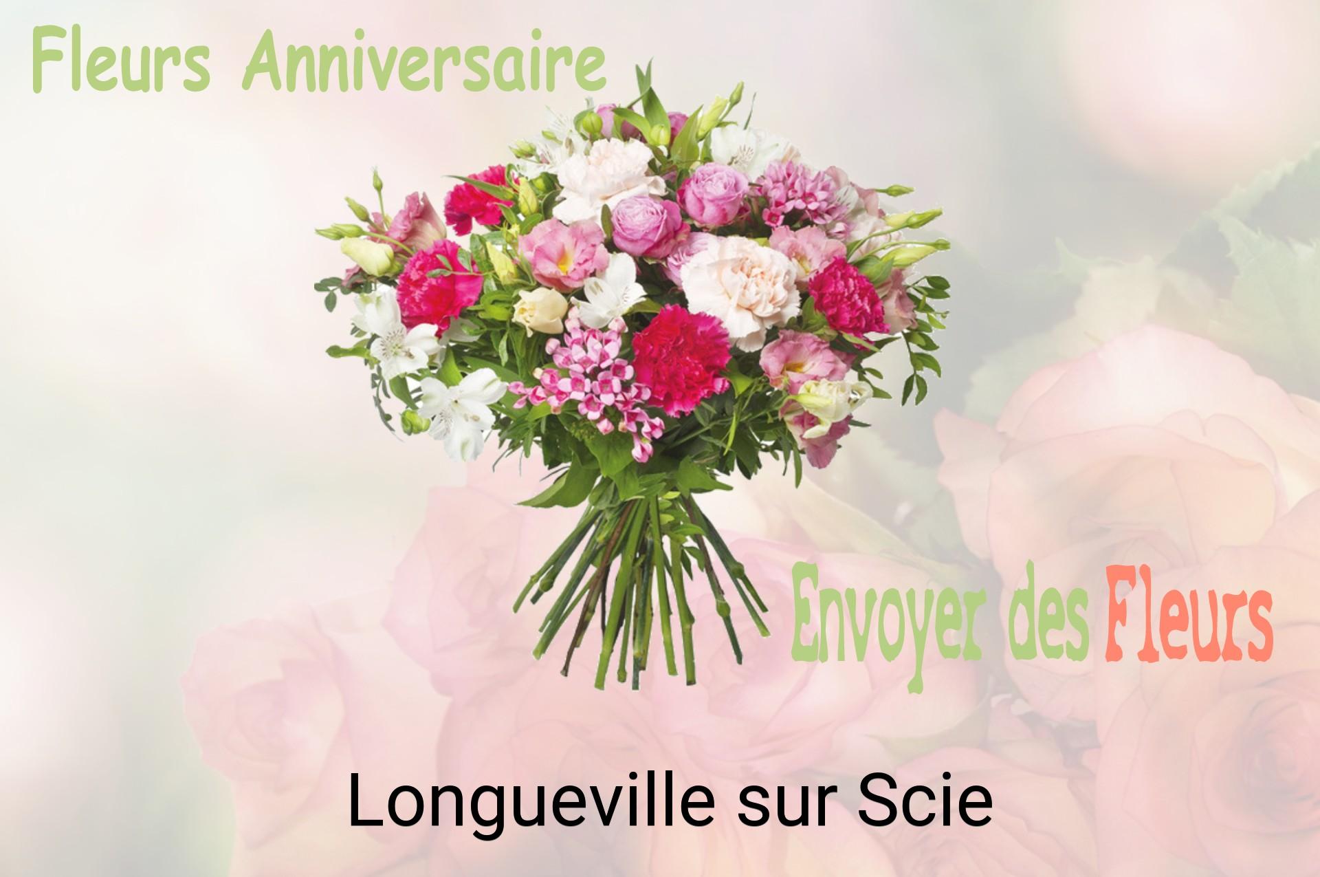 Bouquet de fleurs d’anniversaire livré à Longueville-sur-Scie